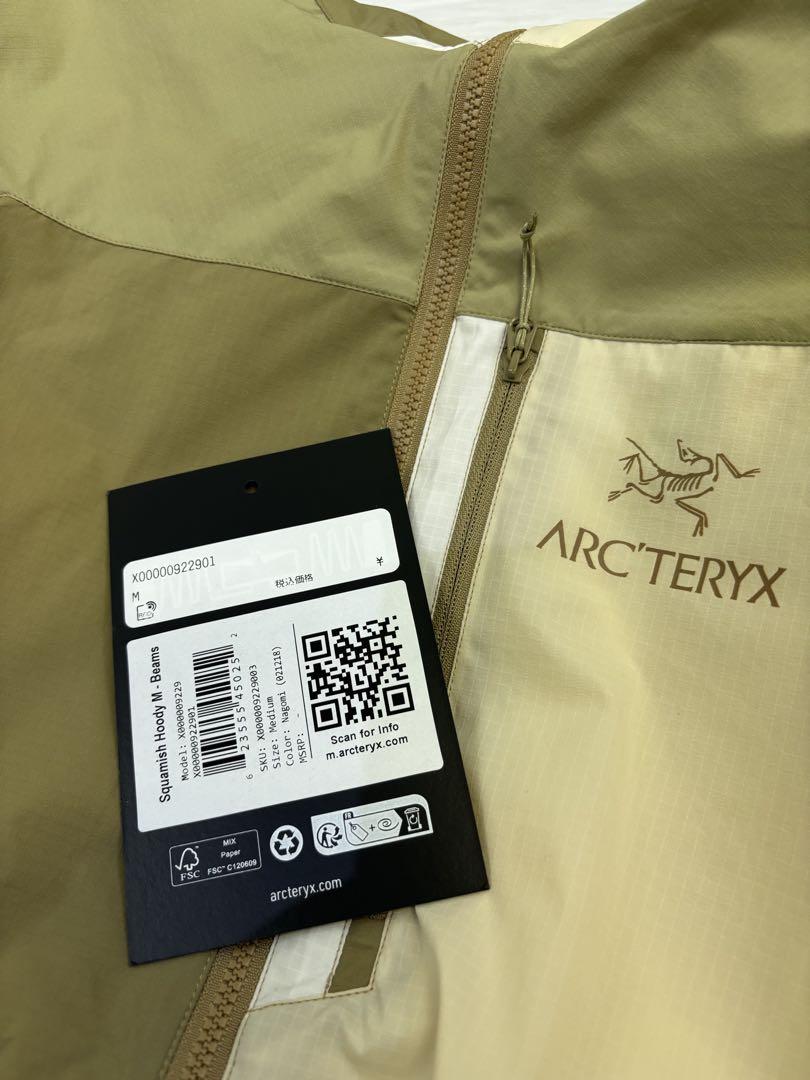 ジャケット・アウター ARC'TERYX x BEAMS Squamish Hoody Nagomi