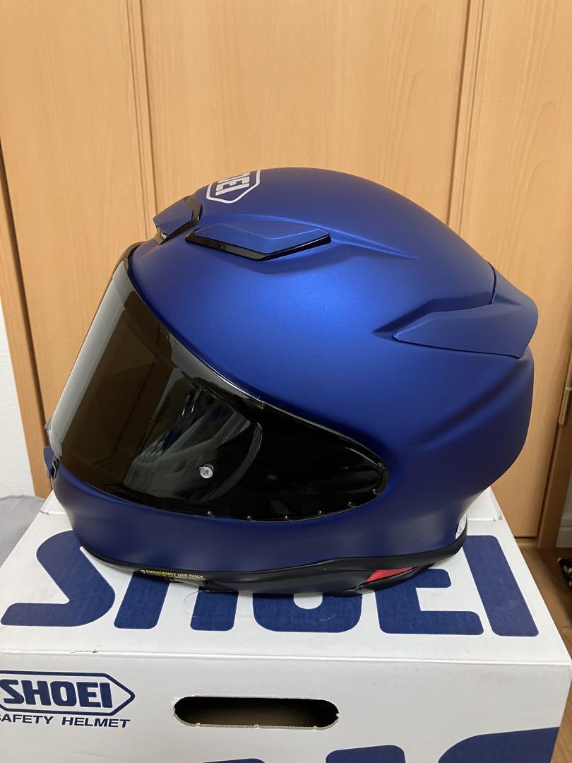 SHOEI Z-8 Mサイズ フォトクロミックシールド付 マットブルー
