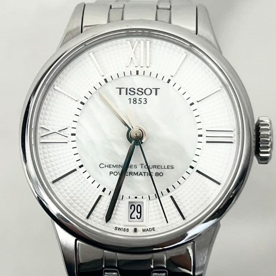 【稼働】 TISSOT Chemin des Tourelles シェル 腕時計 【稼働】 TISSOT Chemin des Tourelles シェル 腕時計