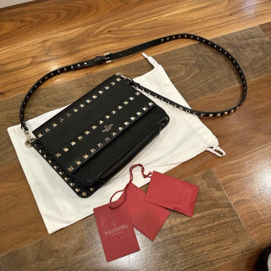 VALENTIO ロックスタッズバッグ2way ショルダーバッグ