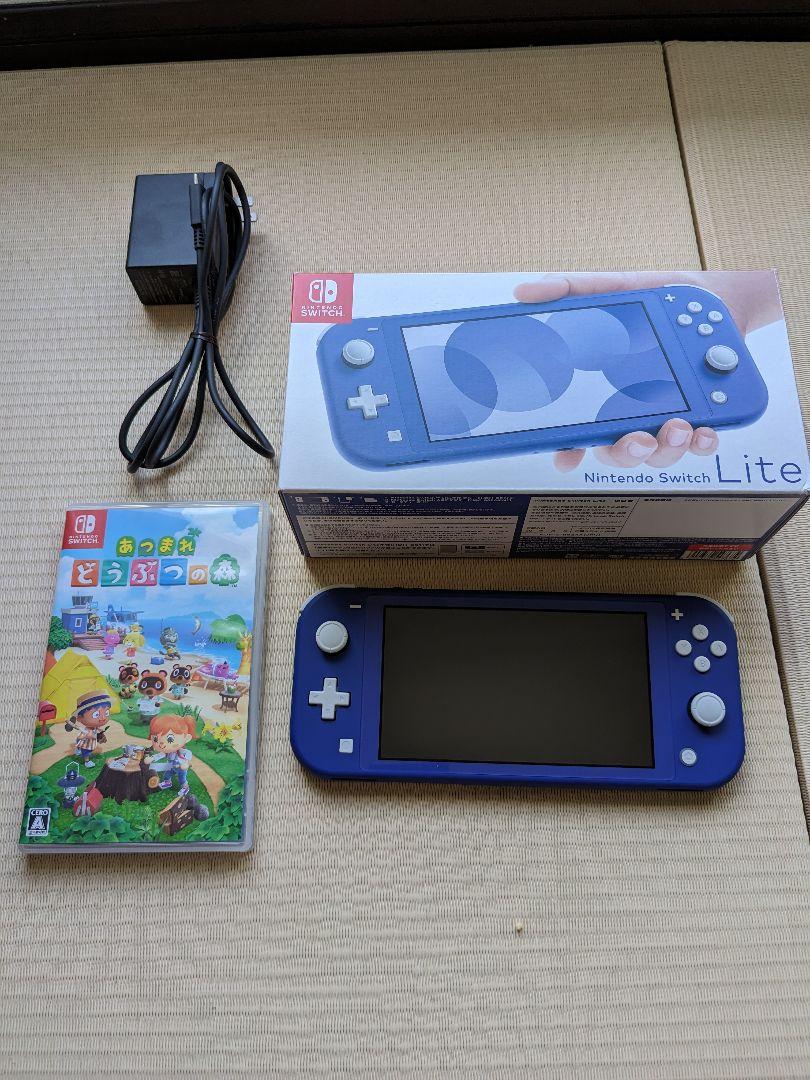 Nintendo Switch Lite ブルー　どうぶつの森　セット