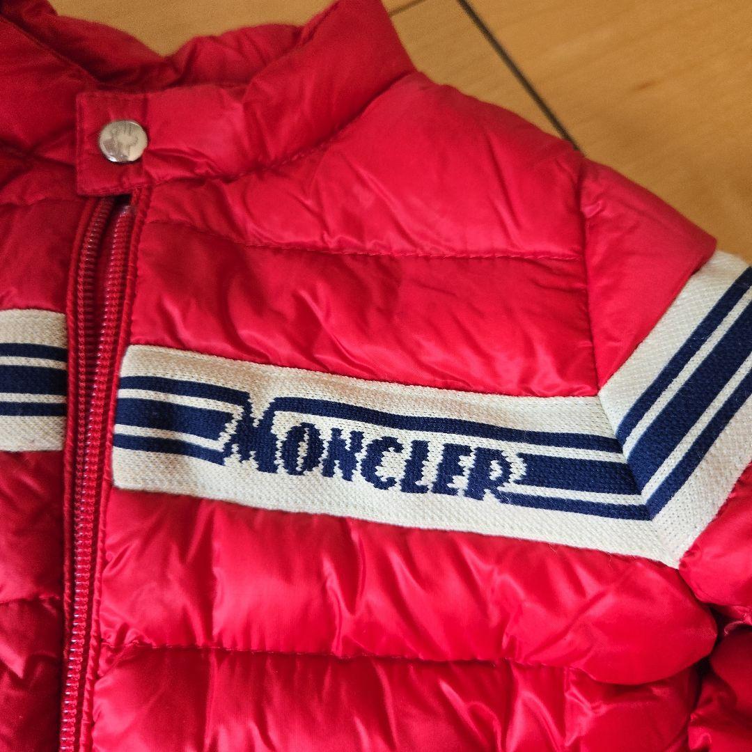 MONCLER 赤 ダウンジャケット　12~18m