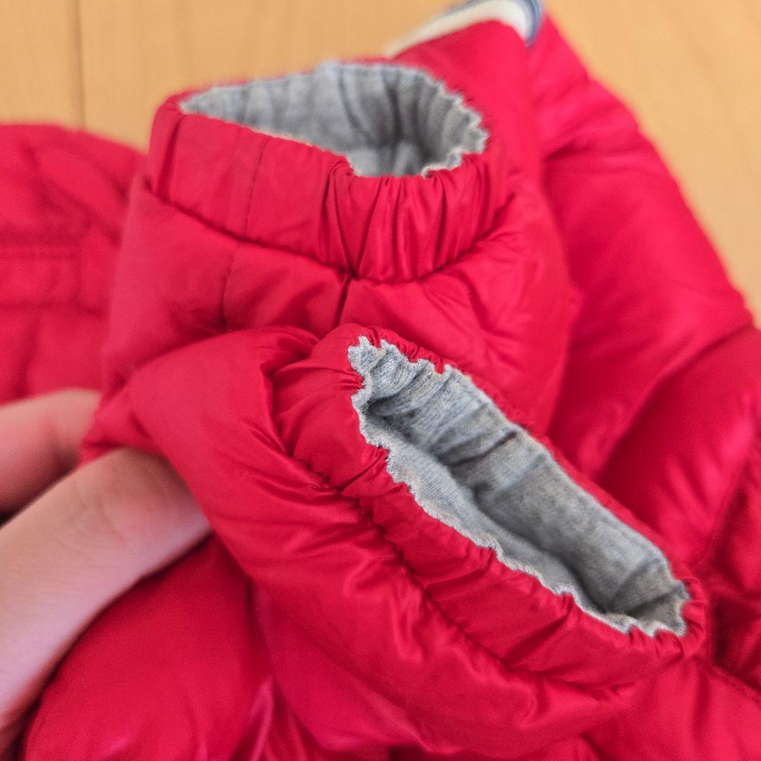 MONCLER 赤 ダウンジャケット　12~18m