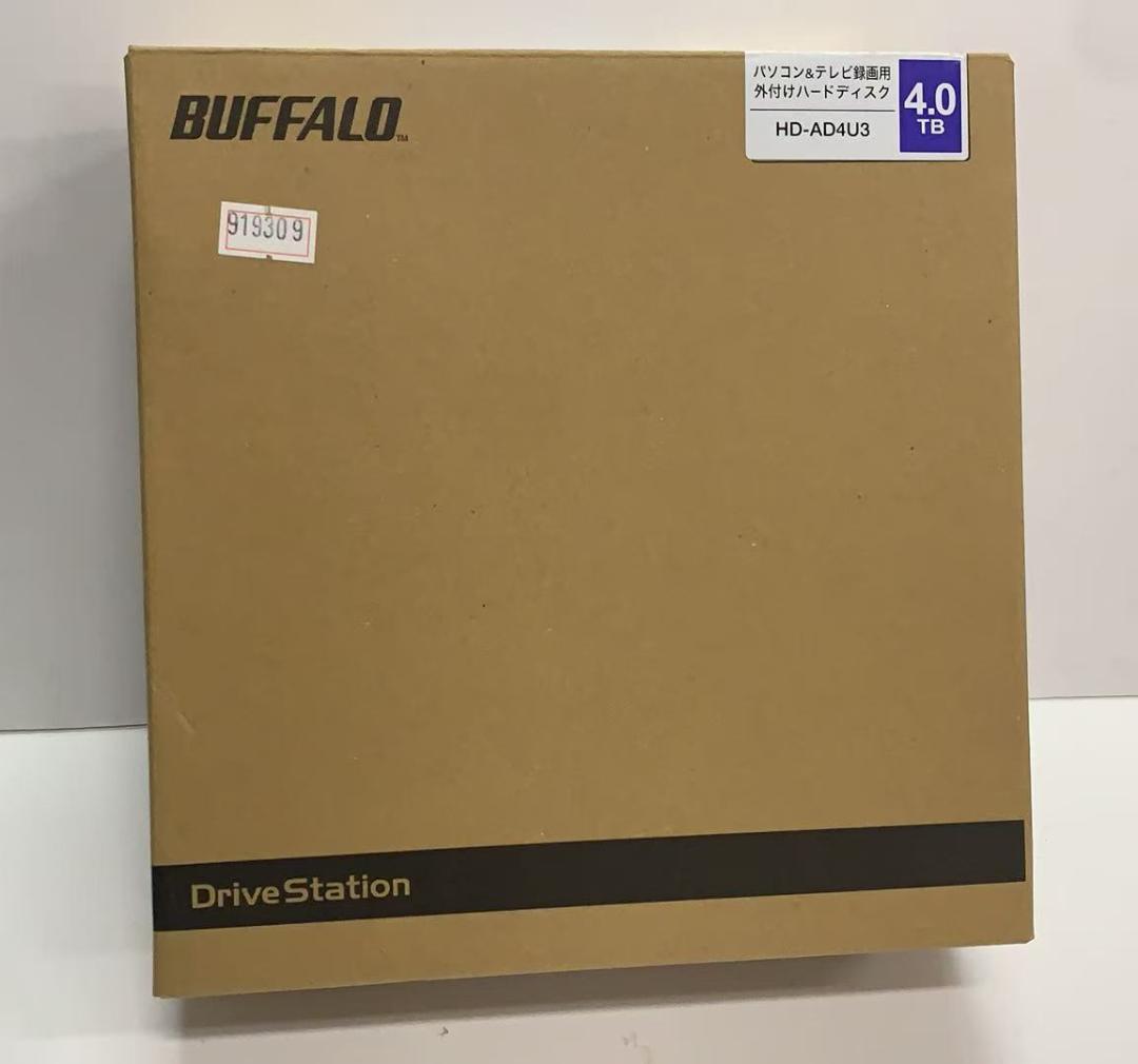 バッファロー 外付けハードディスク 4TB ジャンク品