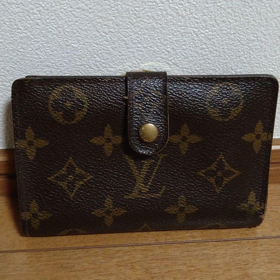 ルイヴィトンがま口財布LOUIS VUITTON財布モノグラム長財布小銭入れ
