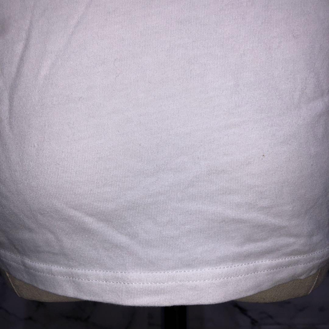 ジーユー　半袖Tシャツ　【M】　白　シンプル　定番　カットソー　レディース