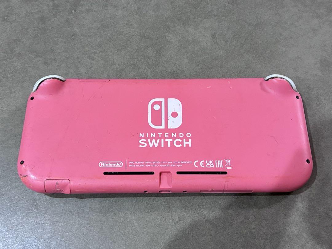 限定製作】 Switch Nintendo Lite ジャンク 本体 ピンク