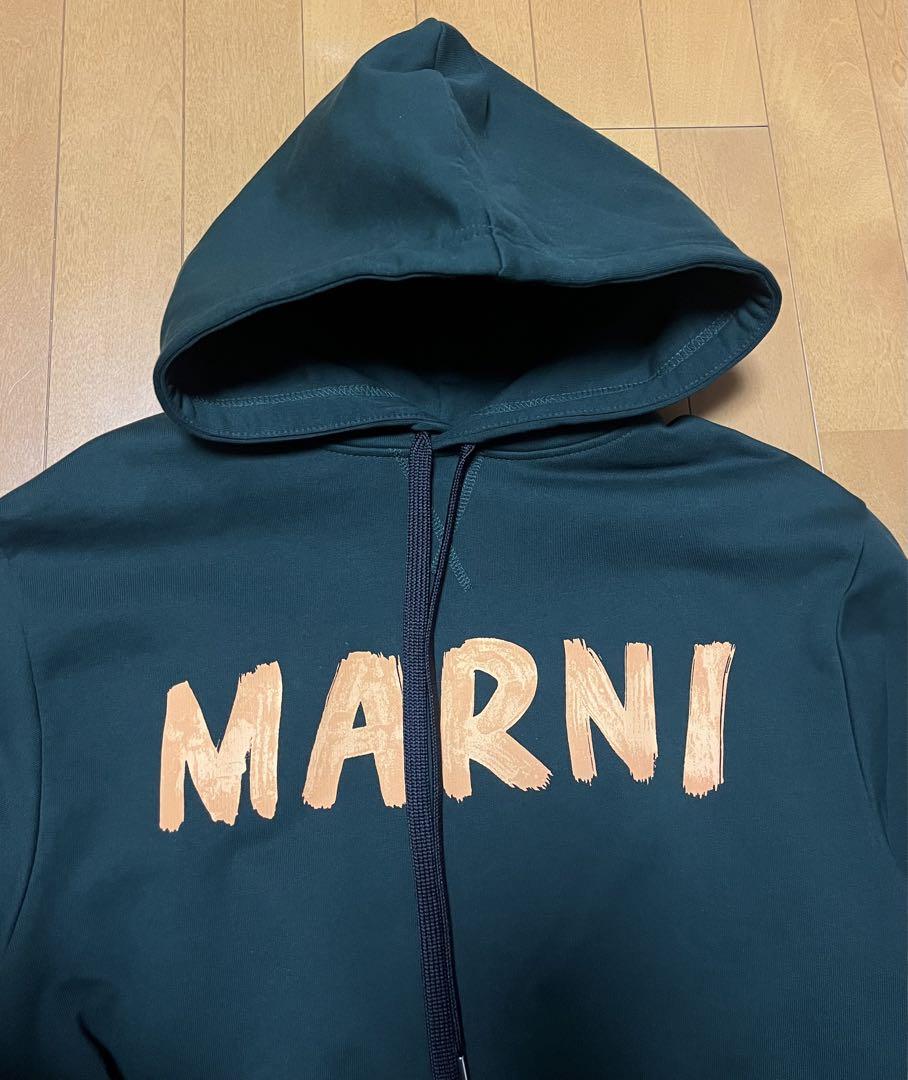 【MARNI マルニ】ロゴ スウェット パーカー