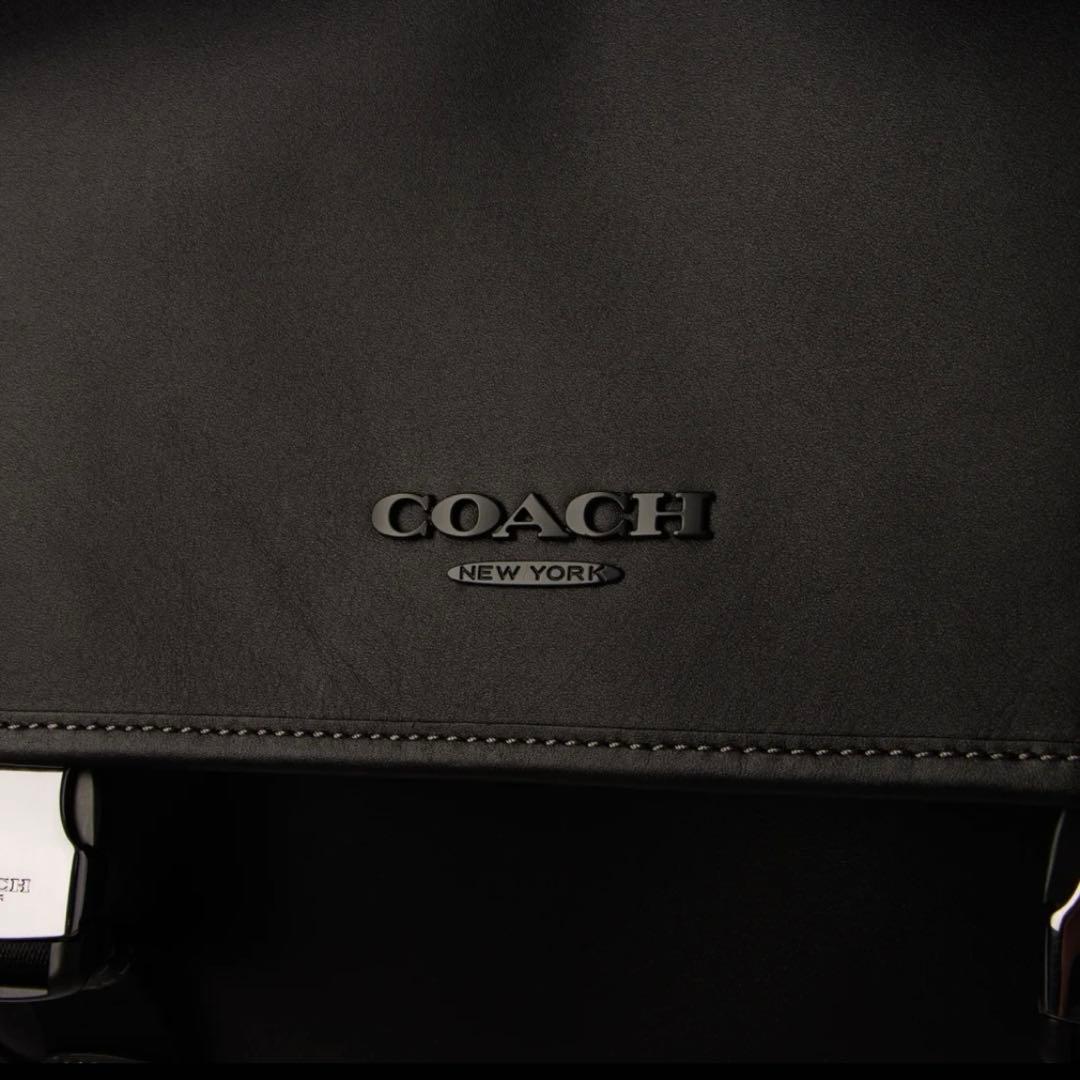ほぼ未使用✨coach コーチ　ショルダーバッグ　ブラック　メンズ　レディース