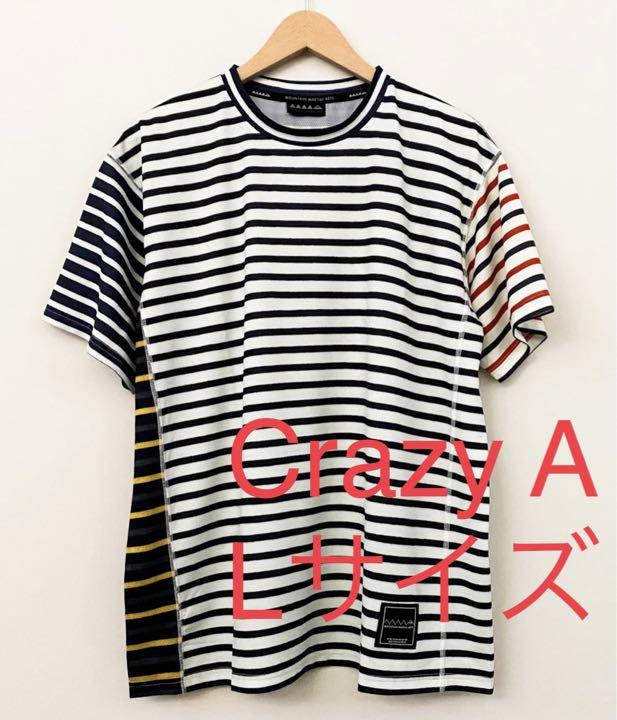 マウンテンマーシャルアーツ/クレージーボーダーTee(クレージーA/L 限定品通販サイト マウンテンマーシャルアーツ MMA Lサイズ (A) Border Crazy ランニング