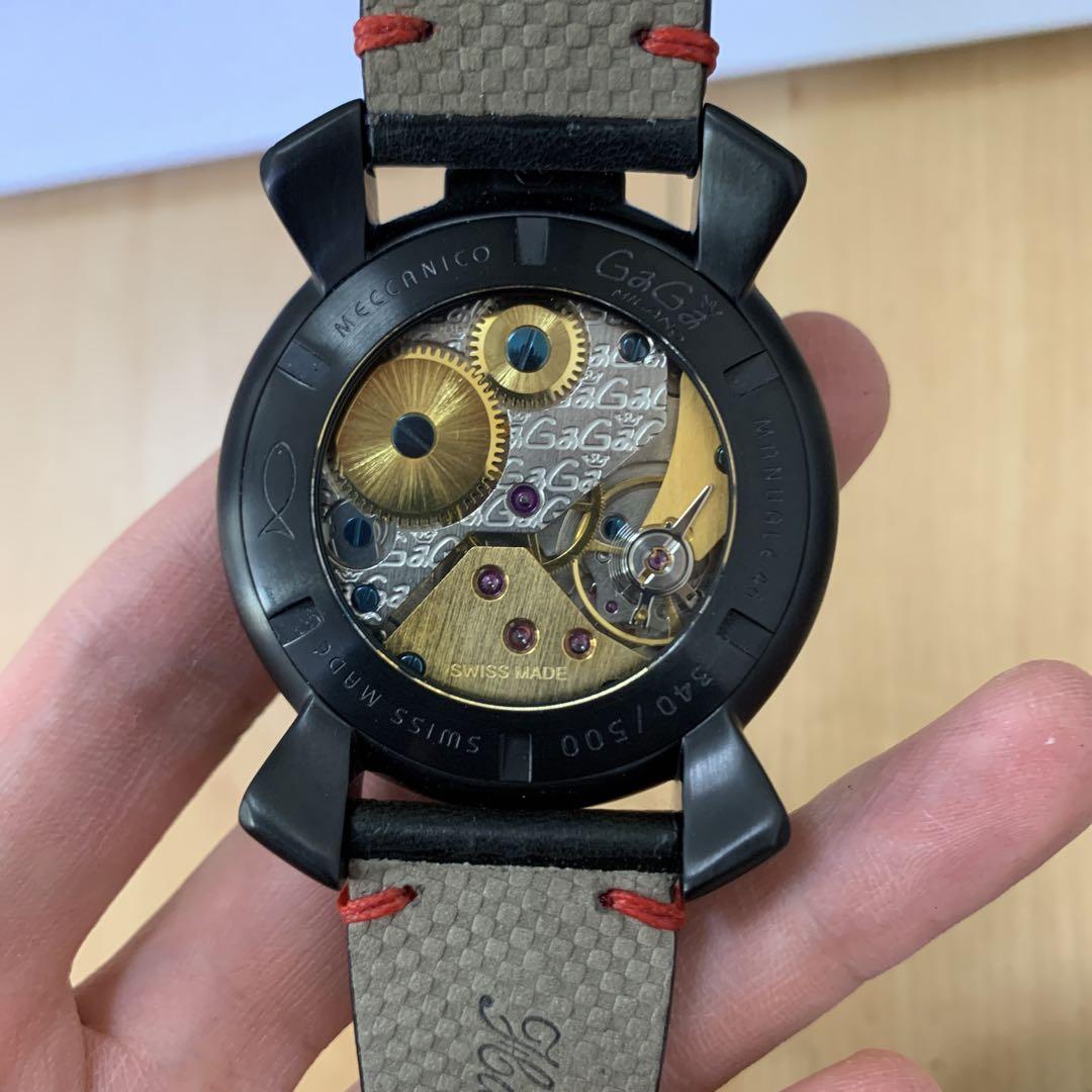 希少世界500台限定】GaGa Milano ルーレットセット 腕時計付き