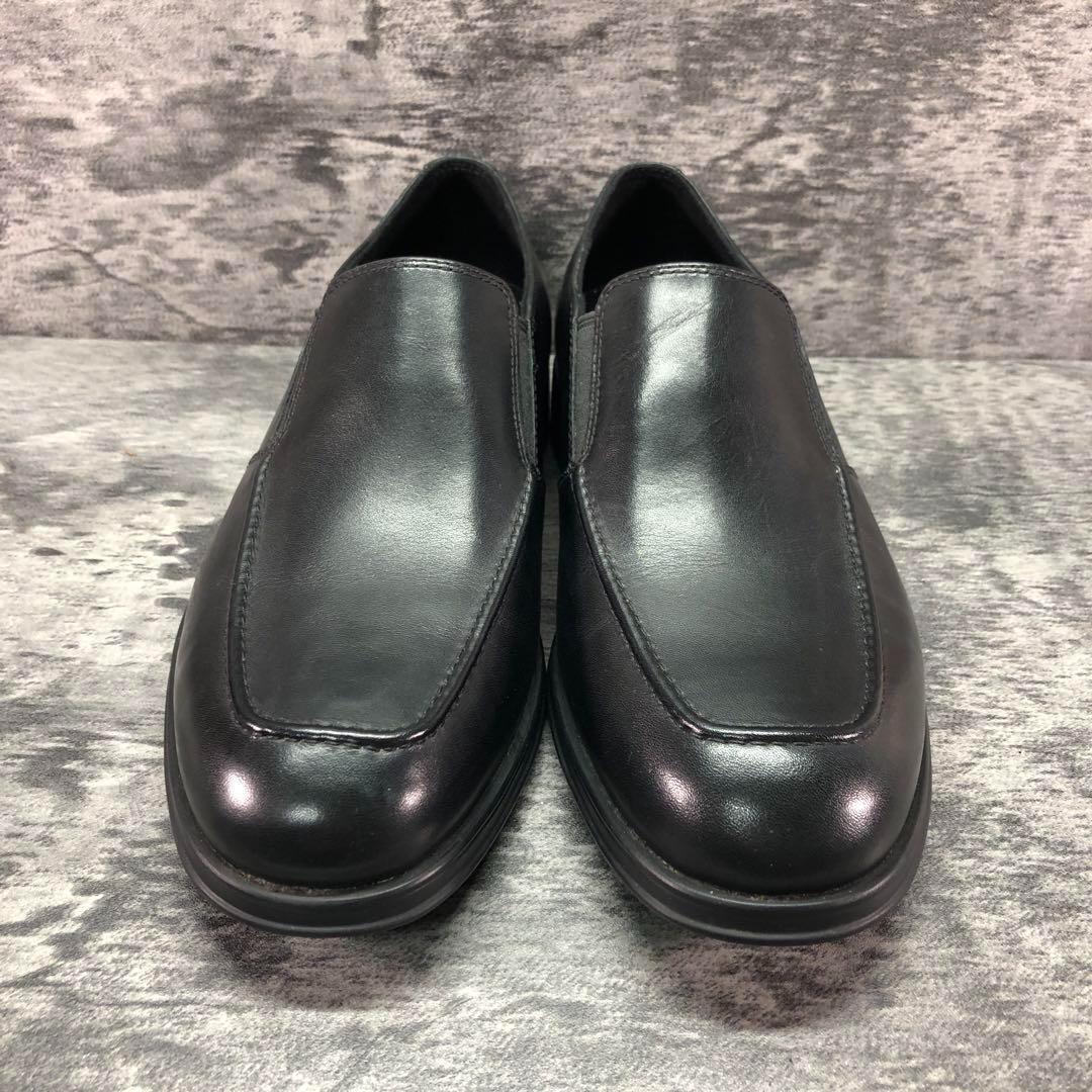 新品✨ロックポート【25.5】スリッポン ローファー レザー サイドゴア