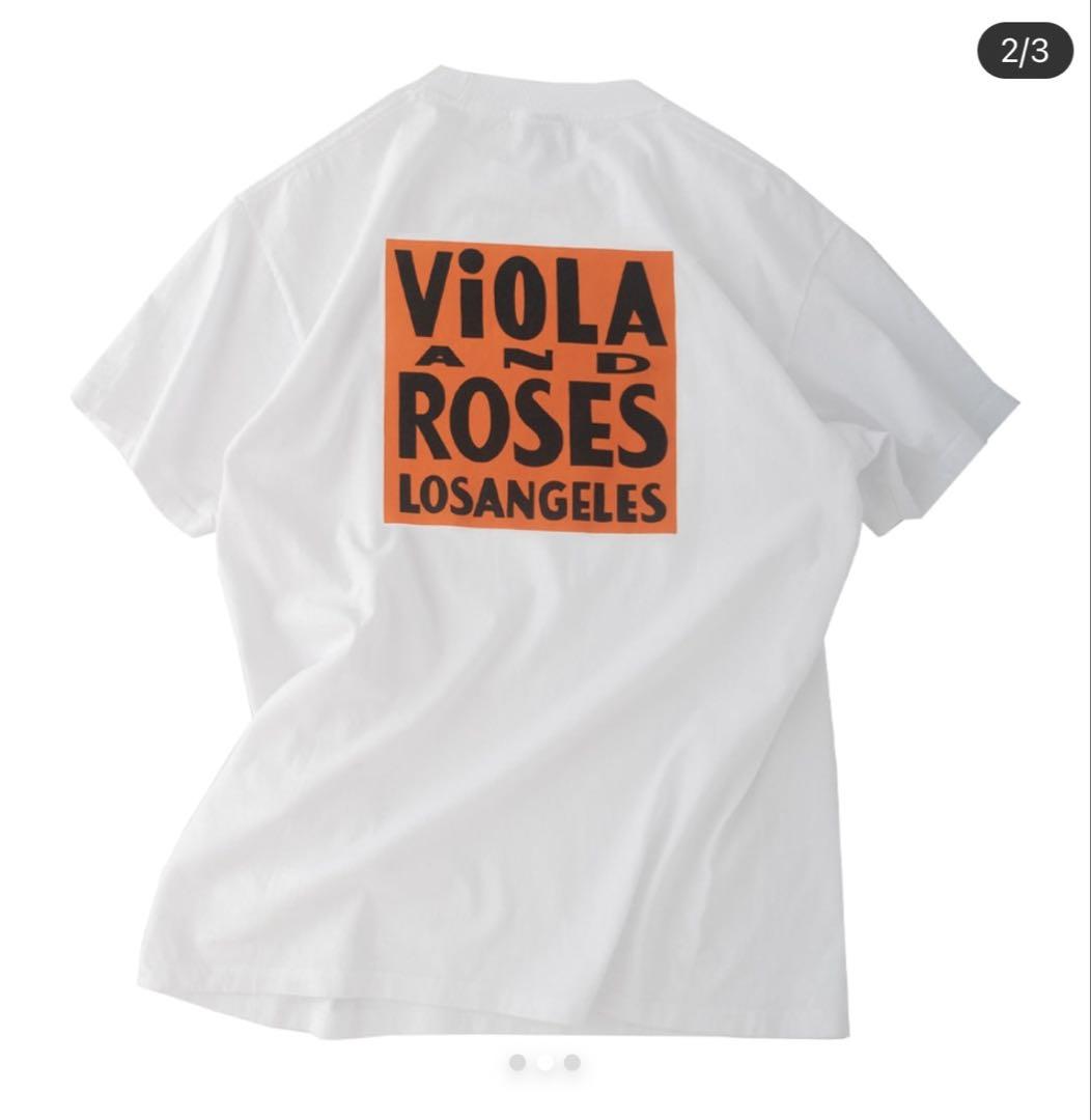 【新品・未使用】VIOLA&ROSES Tシャツ Mサイズ