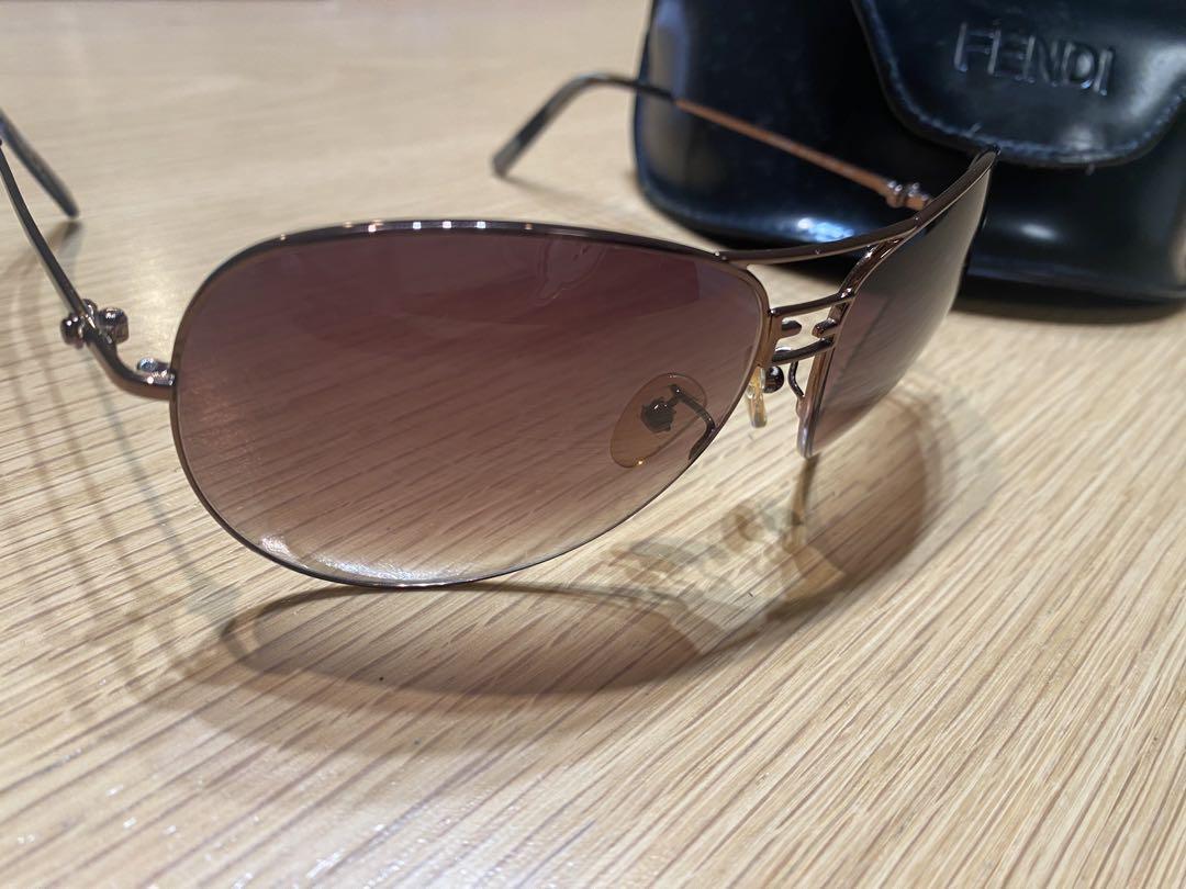 Fendi ブラウン サングラス ケース付き
