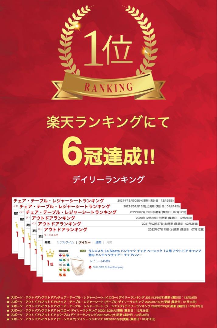 ラシエスタ　ハンモックチェア　専用取り付け器具セット　1人用