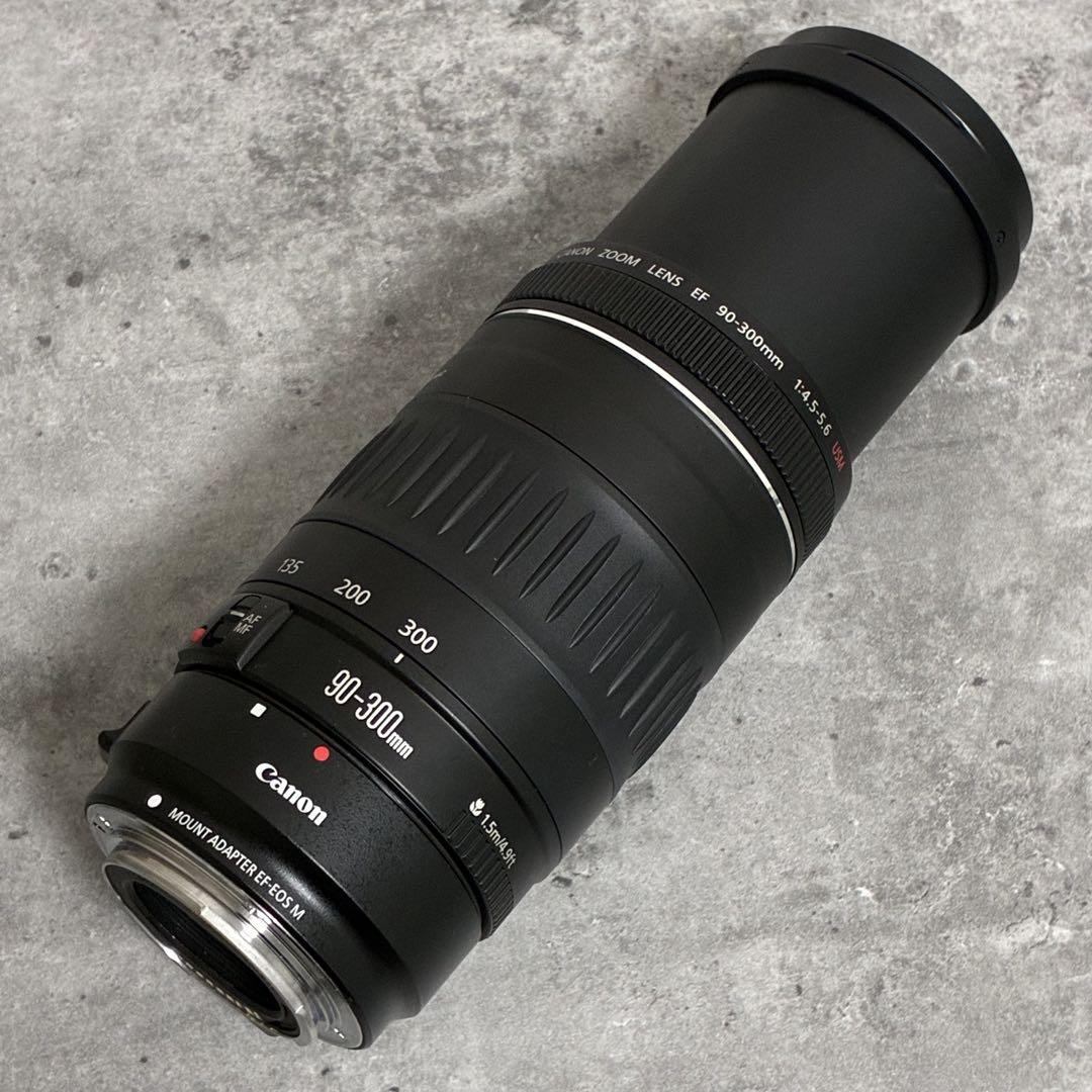入荷nowオンラインストア USM EF90-300 ⭐️美品⭐️Canon & メルカリ - アダプター M EF-EOS レンズ(ズーム)