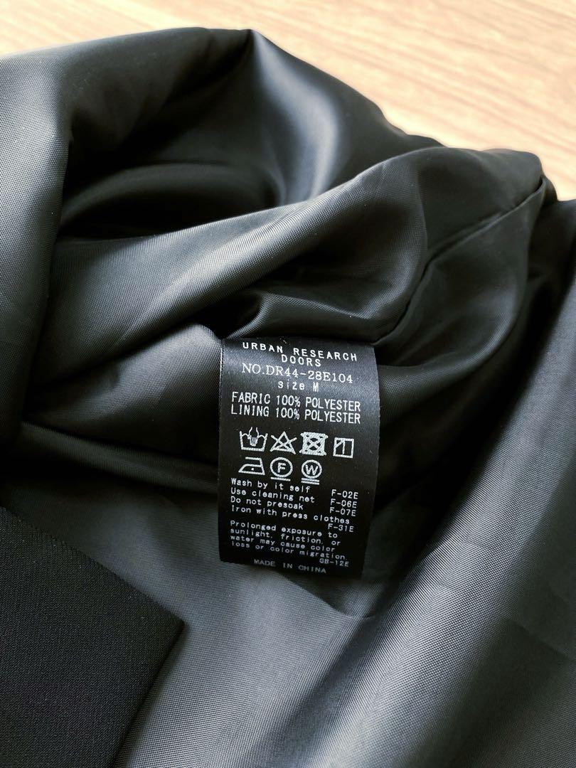 美品★ URBAN RESEARCH DOORS ツイルスリットネックベスト