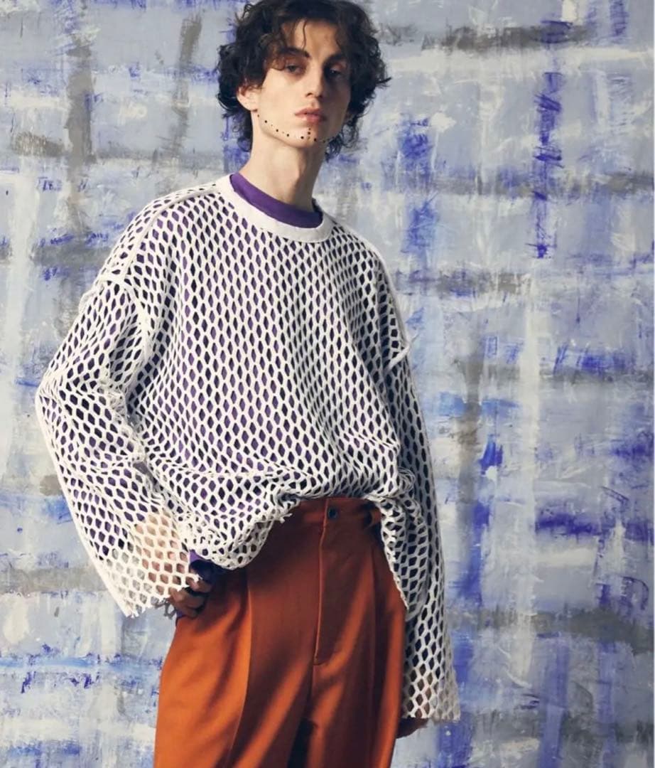 注目ブランド メゾンスペシャル ハニカムビッグメッシュプライム