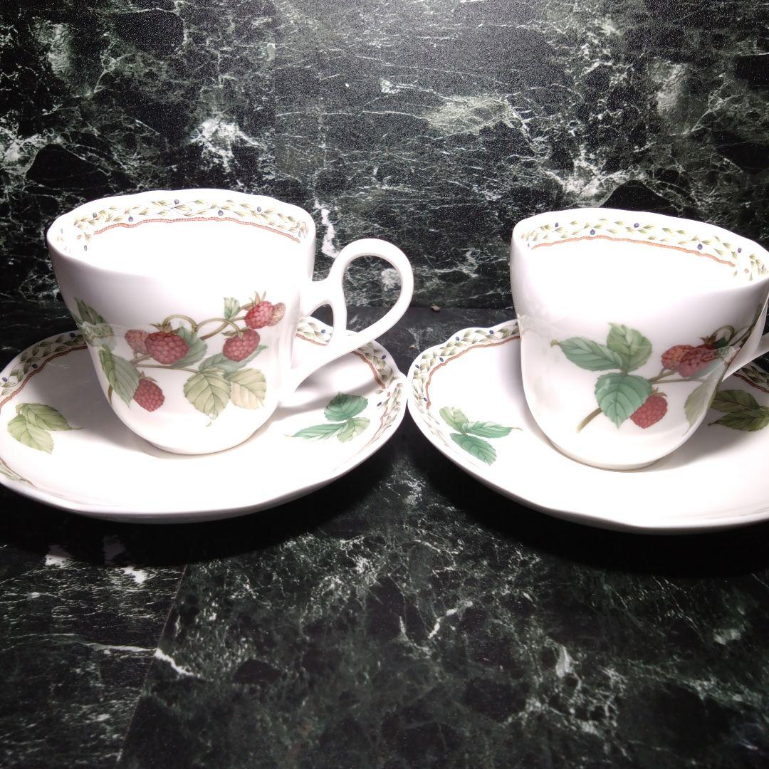 うっち　ノリタケ ロイヤルオーチャード 美品 ノリタケ ロイヤルオーチャード カップ&ソーサー 4客