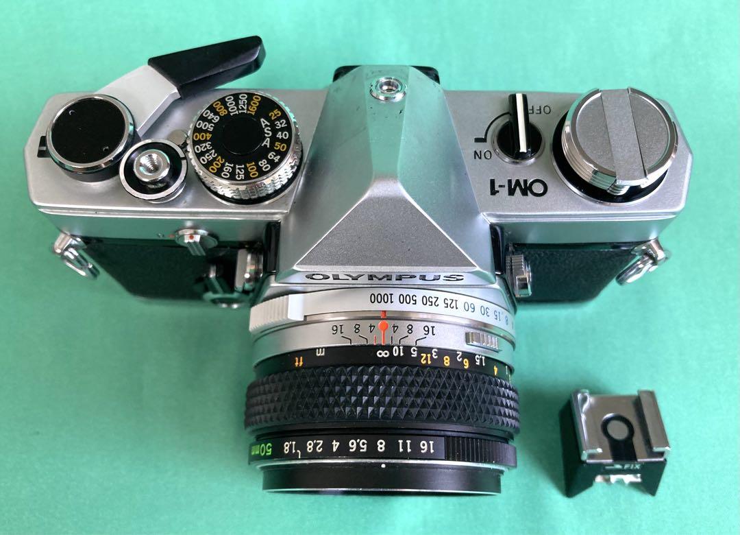 Olympus OM-1N Black with 50mm f/1.8 Lens – Film Supply Club