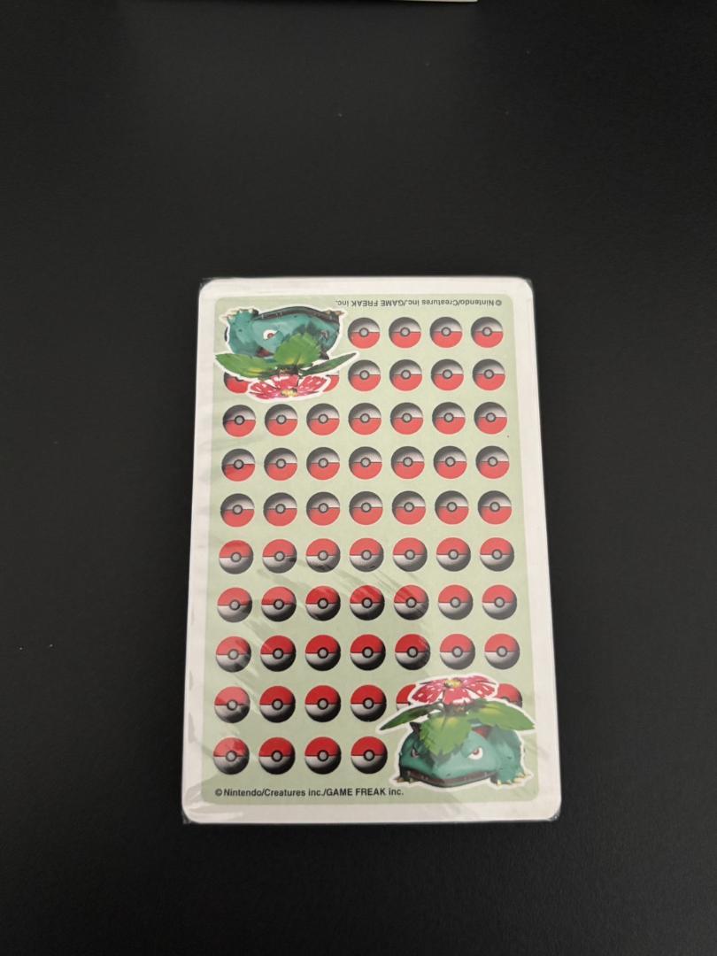 ポケモントランプ　緑　未使用品 新品 未使用 】ポケモントランプ 緑｜Yahoo!フリマ（旧PayPay