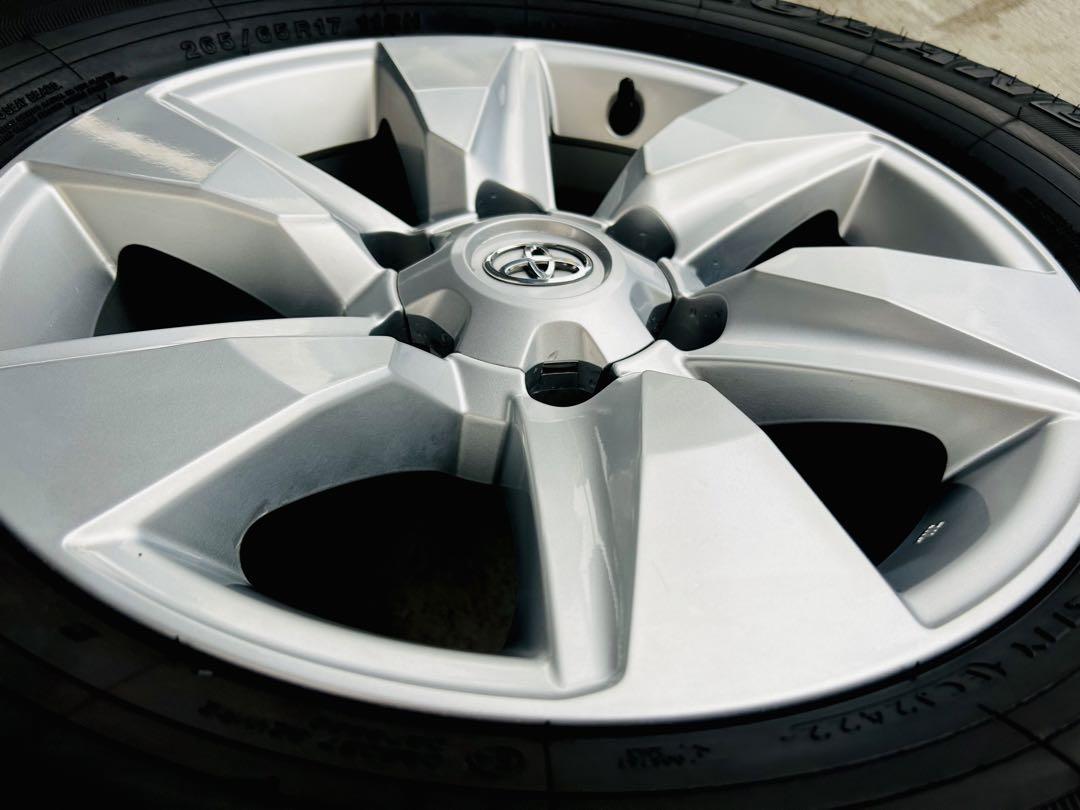 プラド 後期 ハイエース 純正ホイール ジオランダーH/T 265/65R17