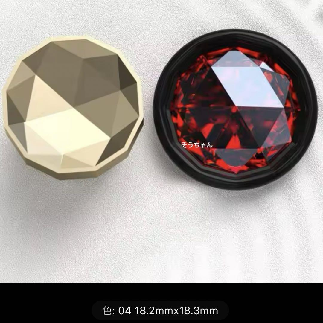 宝石 立体⑧ ジュエリー シーリングスタンプヘッド 封蝋 ハンドル付き