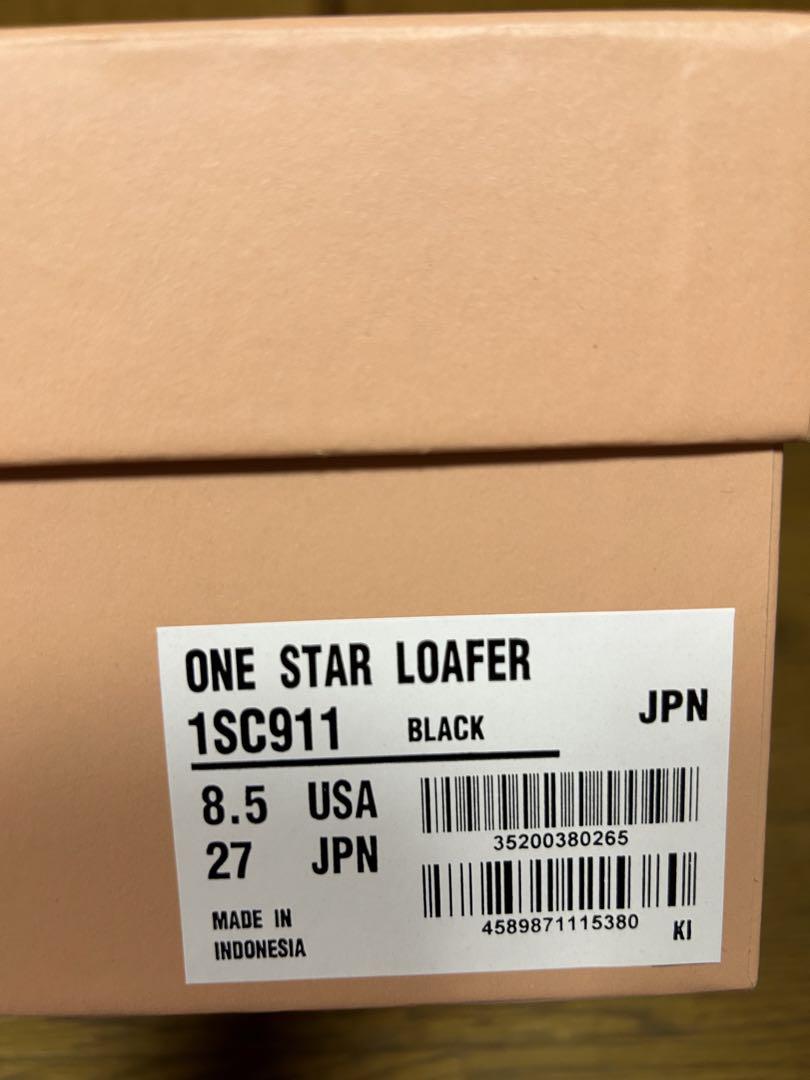 新品 22SS CONVERSE ADDICT ONE STAR LOAFER 画像8
