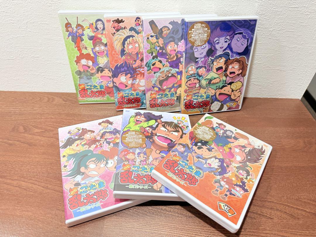 忍たま乱太郎 第17シリーズ　DVD三背方ケース付き　全7巻セット