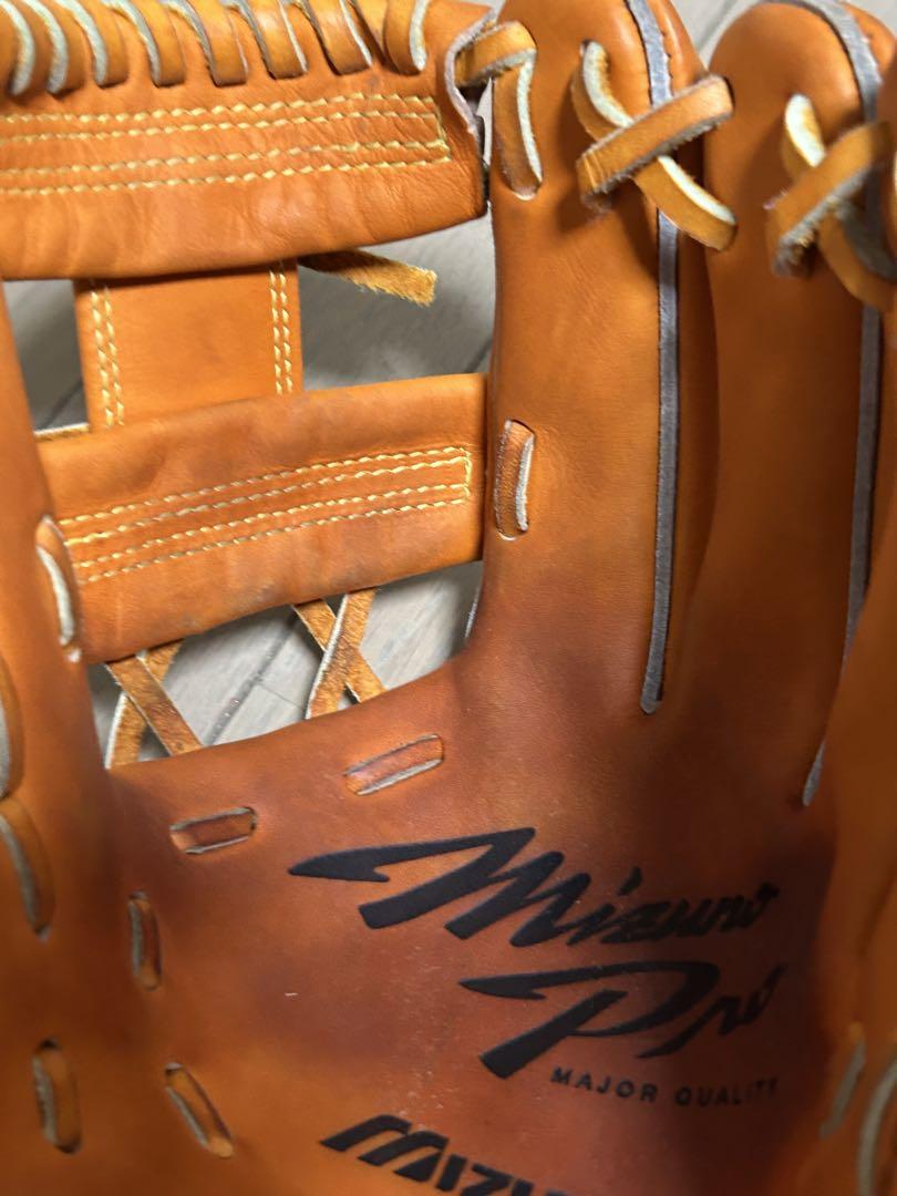 Mizuno プロ　 硬式グローブ ミズノ（MIZUNO）（メンズ）硬式 グローブ グラブ 内野手用 野球
