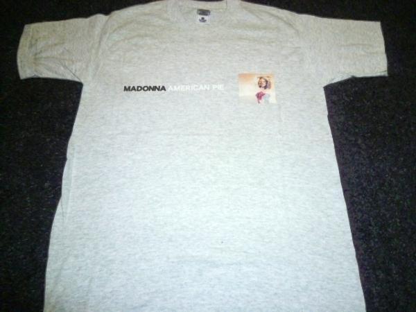 週末限定ンセール マドンナ Tシャツ オフィシャル 貴重 Pie American ミュージシャン