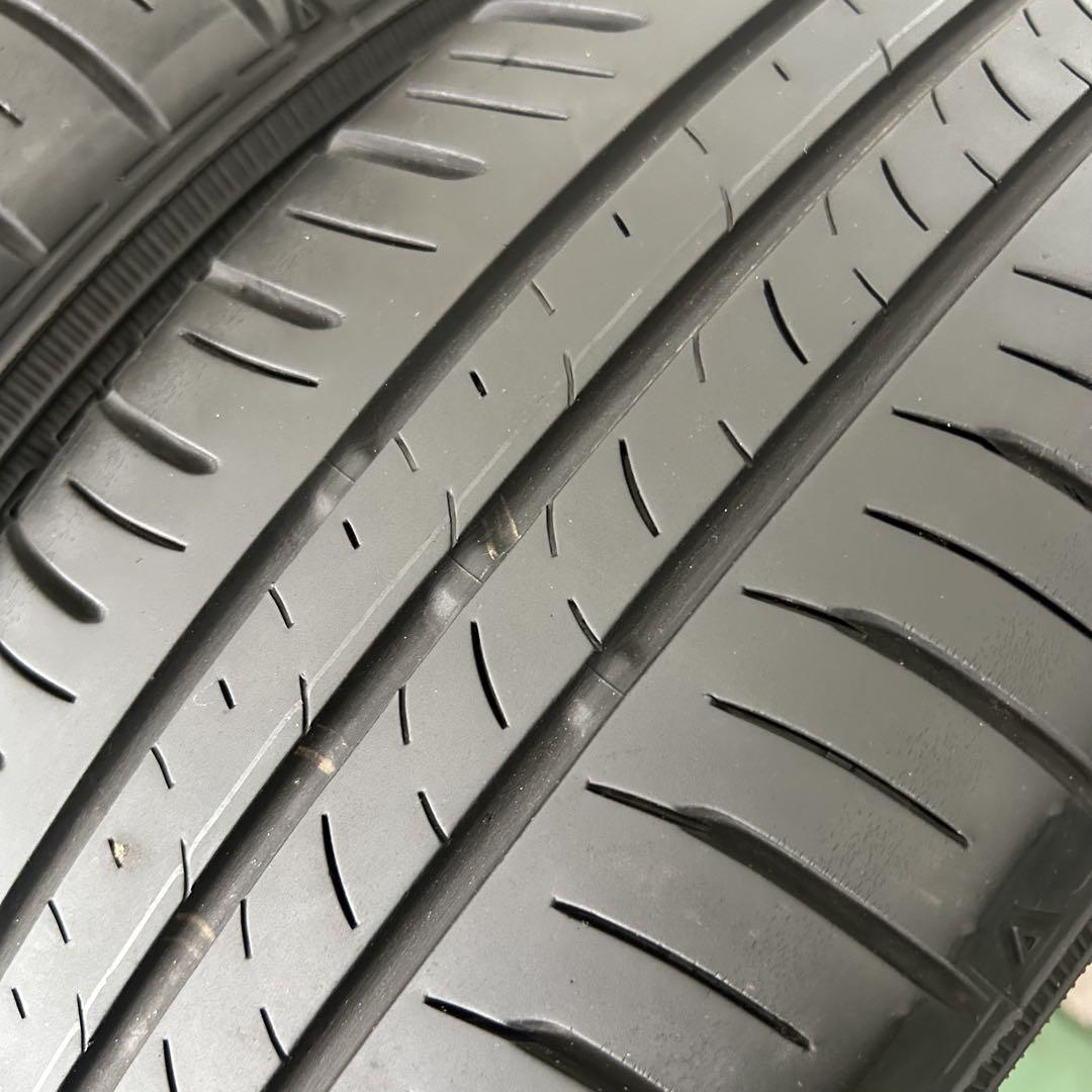 中古タイヤ165/60R15ダンロップ2本セット ハスラー純正品