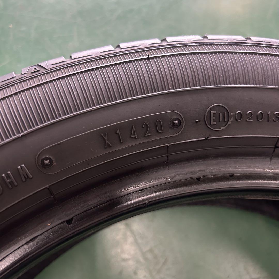 中古タイヤ165/60R15ダンロップ2本セット ハスラー純正品