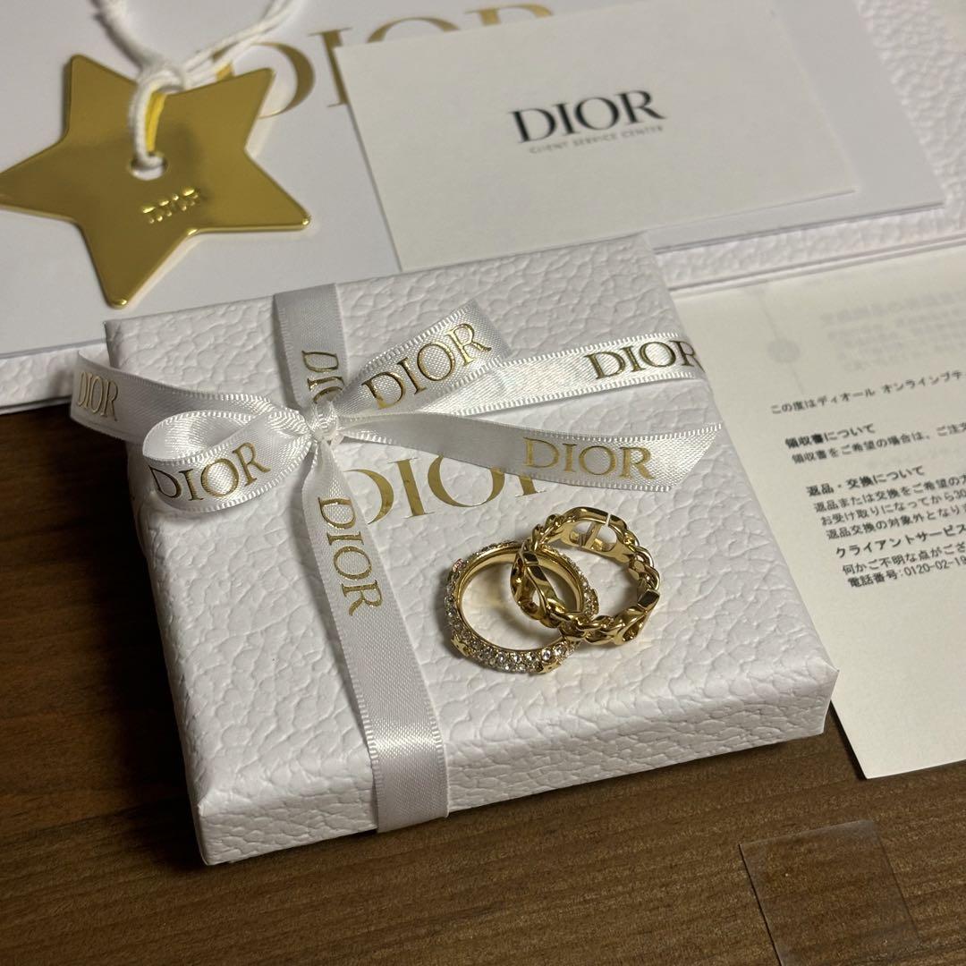 DIOR Petit CD リングセット