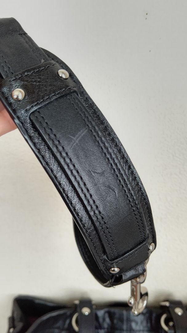 正規品セール COACH 本革トートバッグ 黒 ショルダーベルト&キーホルダー付属 m2aLy-m40857373942 在庫あ