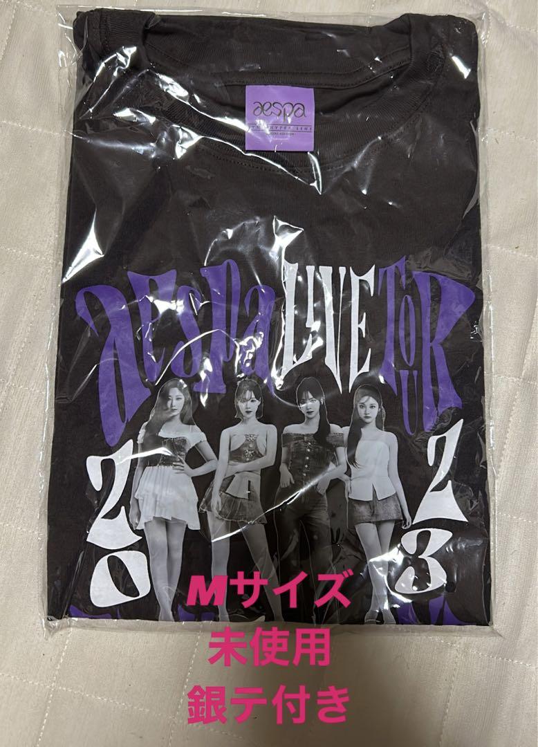 aespa ライブ Tシャツ 銀テープ グッズ エスパ カタログギフトも! www