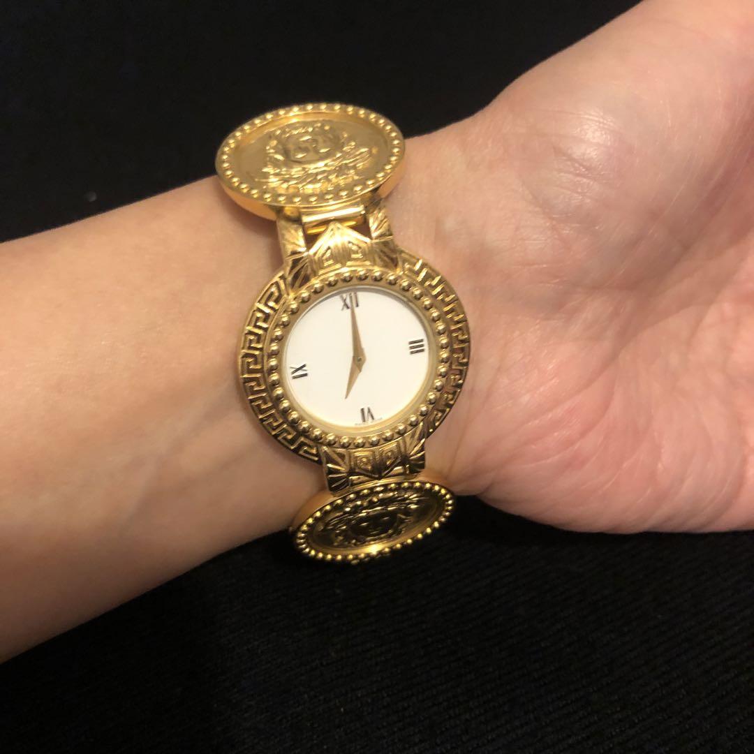 ヴェルサーチ　ヴィンテージ ブレスレット メデューサ コインモチーフ GIANNI VERSACE(ジャンニヴェルサーチェ) / コインモチーフ