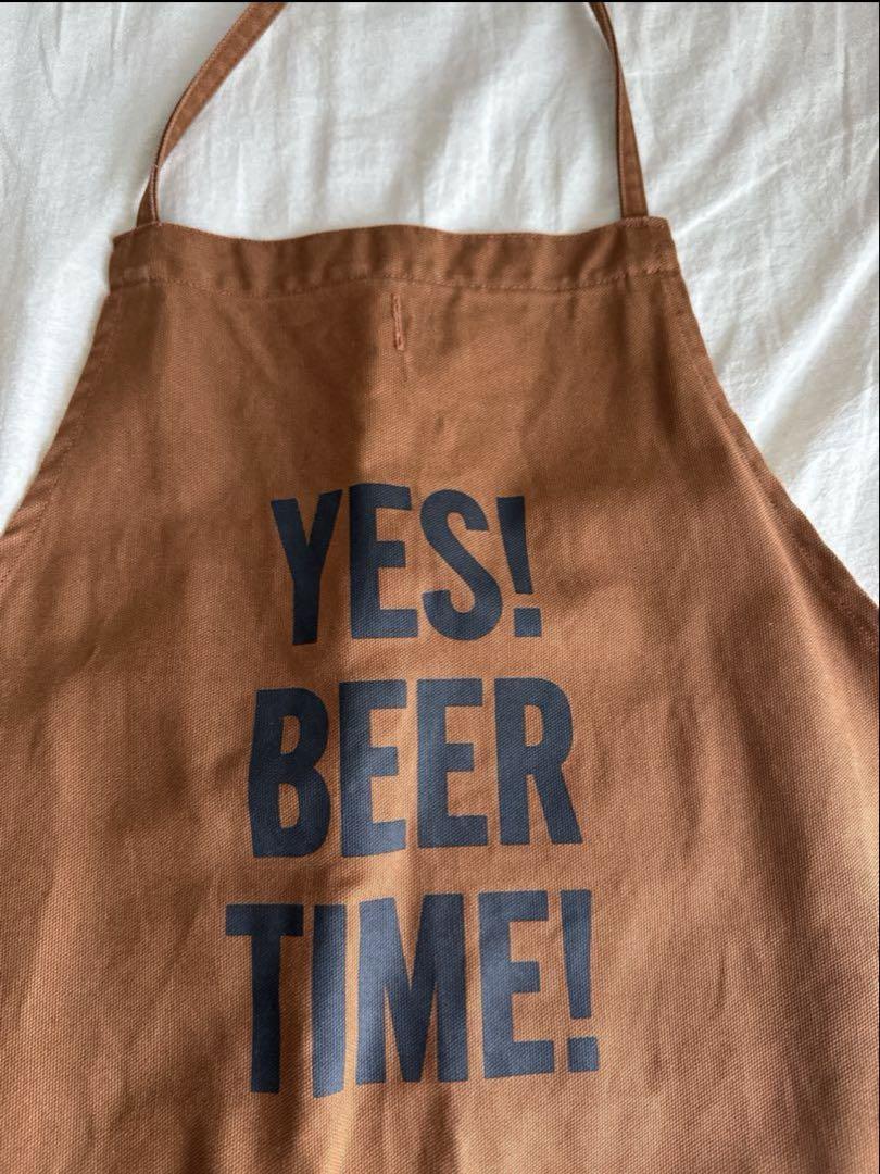 DRESSSEN エプロン YES! BEER TIME!