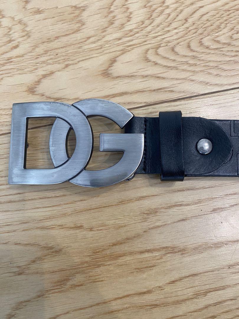 D&G レザー ベルト 黒