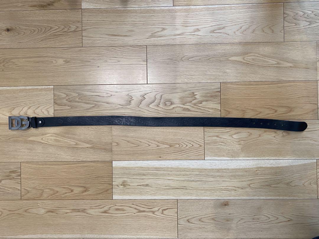 D&G レザー ベルト 黒