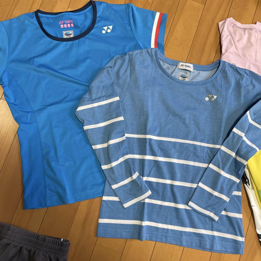 新発売の テニスウェア スポーツシャツ まとめ売り 9点セット スコート ウェア