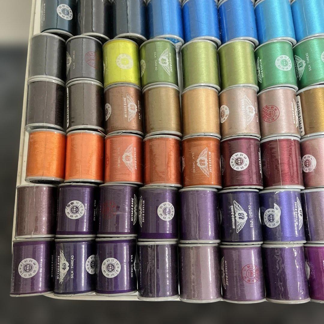 都羽根糸 絹ミシン糸