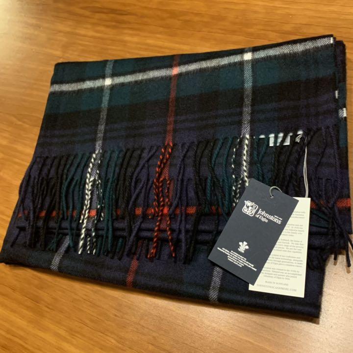ジョンストンズ カシミアストール マッケンジー