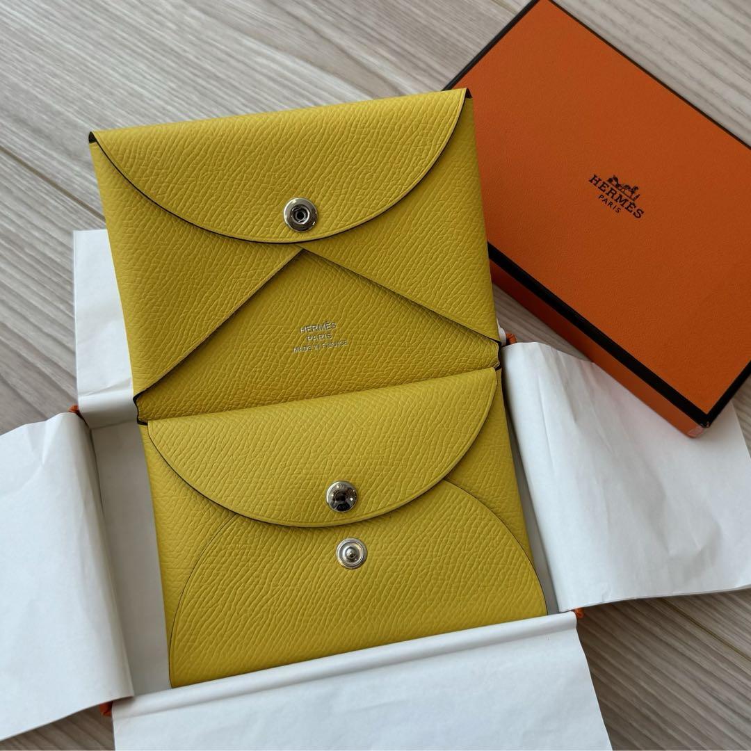 HERMES カルヴィデュオ　ジョーヌシトロン