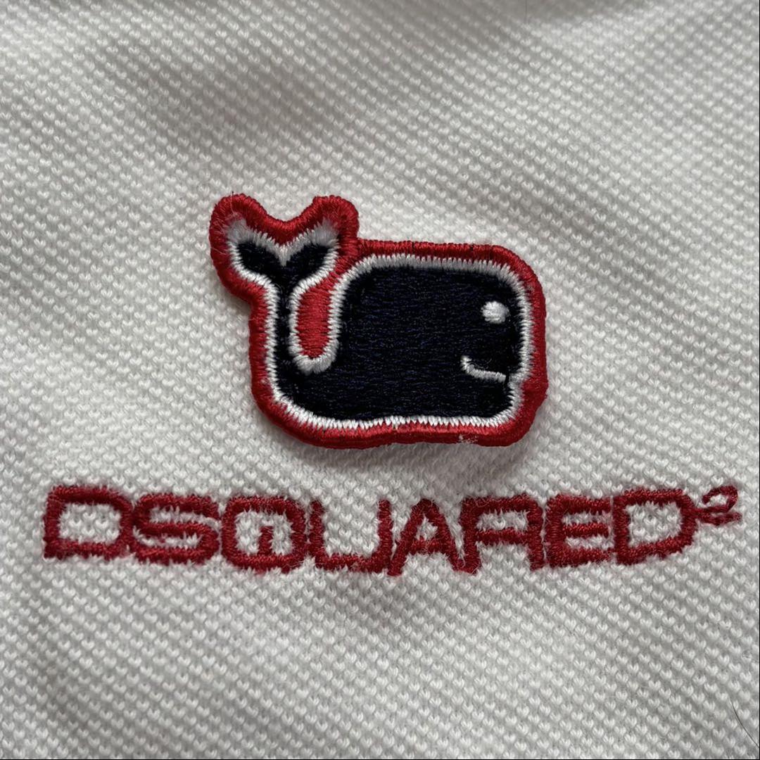 ディースクエアードDSQUARED²半袖 ポロシャツ Sサイズ ゴルフ