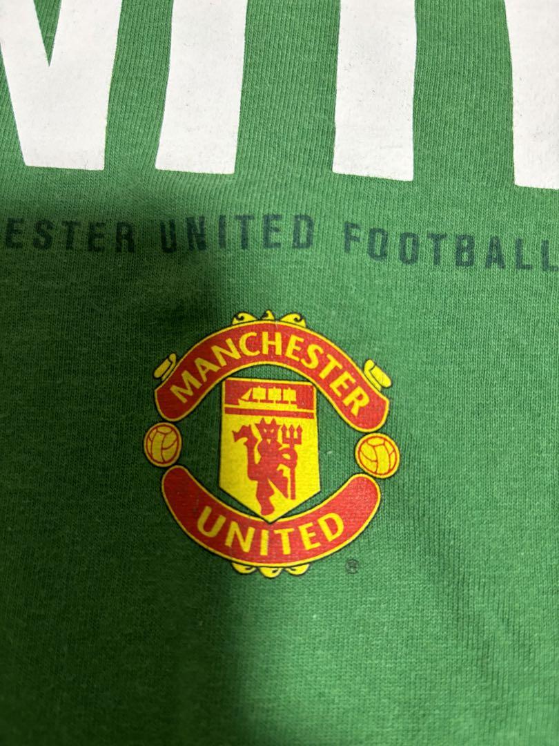 古着　レアNike Manchester United 長袖Tシャツ 緑