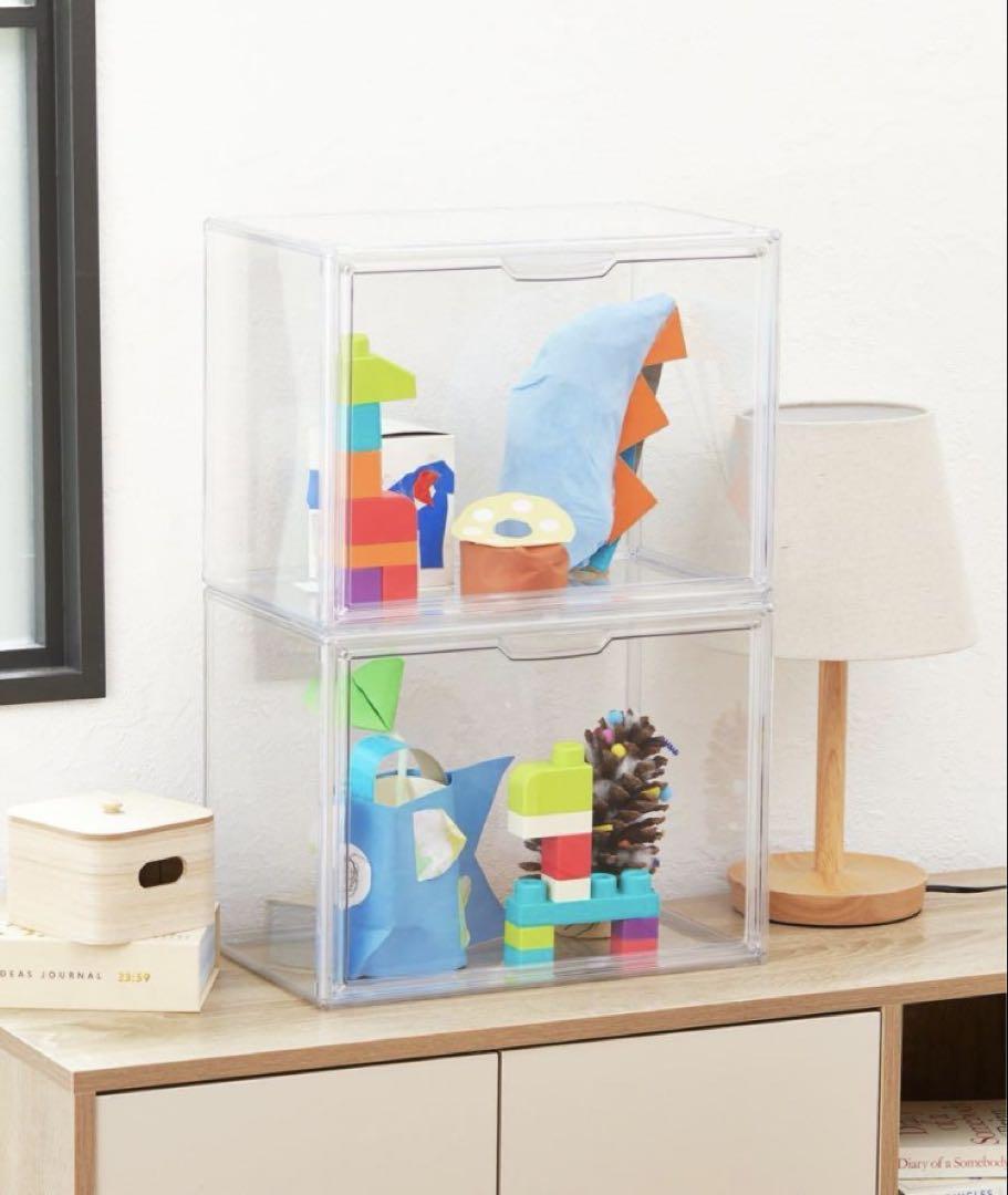 【新品未使用】スリコ　アクリルケース　4箱セット