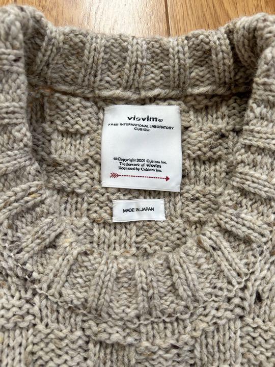 トップス visvim AMPLUS CREW KNIT IVORY 4