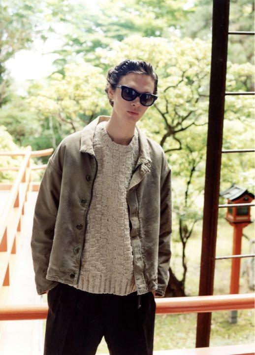 トップス visvim AMPLUS CREW KNIT IVORY 4