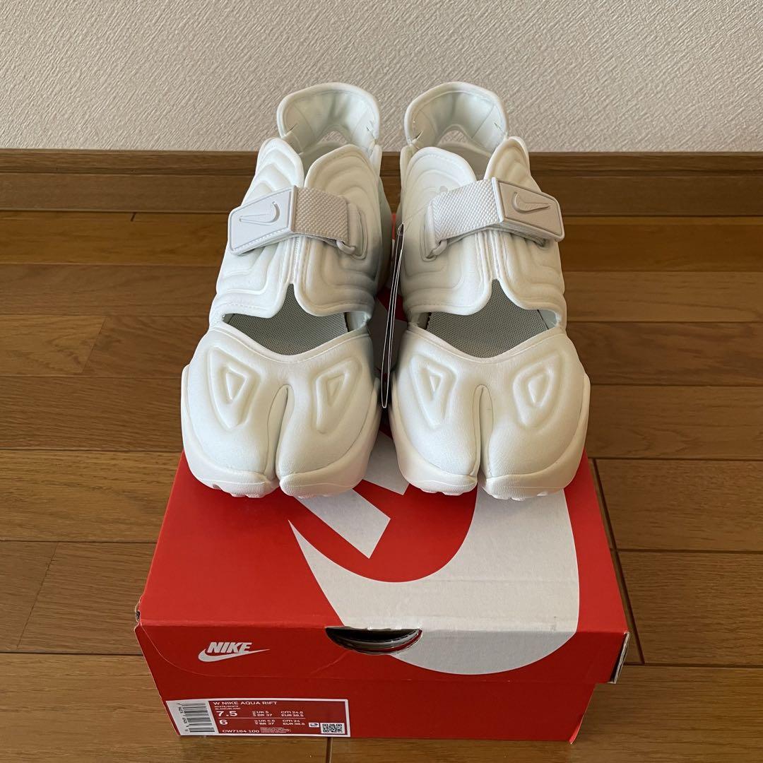 【希少 美品】ナイキ アクアリフト サミット スニーカー 初期 白 24.5 NIKE AQUARIFT ナイキ アクアリフト サミットホワイト 24.5cm